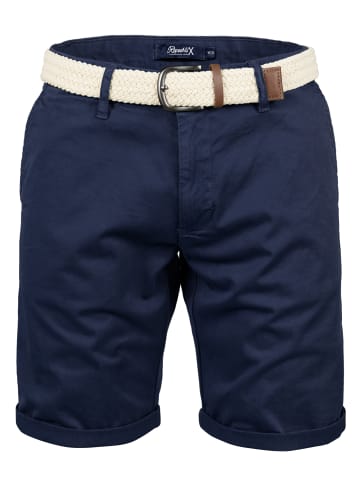 Shorts inkl. Gürtel GAEL in Navyblau