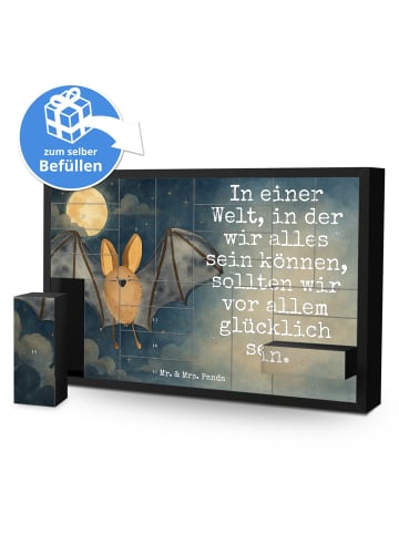 Weihnachtskalender Fledermaus Flügel Design mit... in Weiß