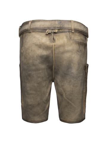 Lederhose Wastl in hellgrau