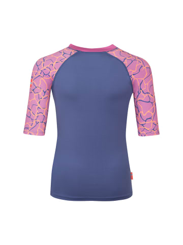 Badeshirt Haukland T in violet blue