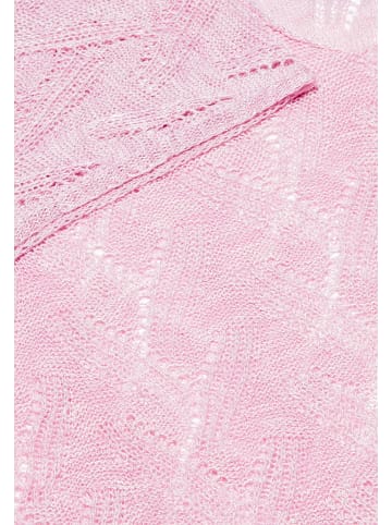 Damen Pullunder in Pink Melange