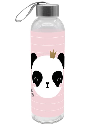 Trinkflasche Panda XOXO in Rosa - 500ml