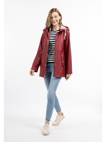 Damen Regenjacke in Dunkelrot