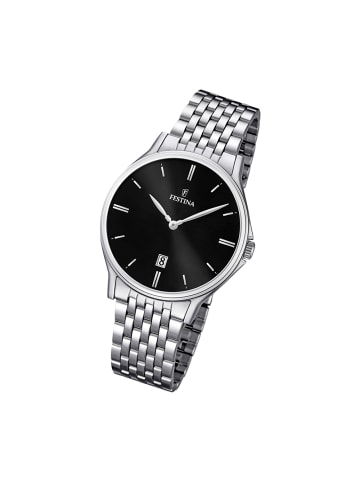 Analog-Armbanduhr Festina Klassik silber mittel (ca. 39,2mm)
