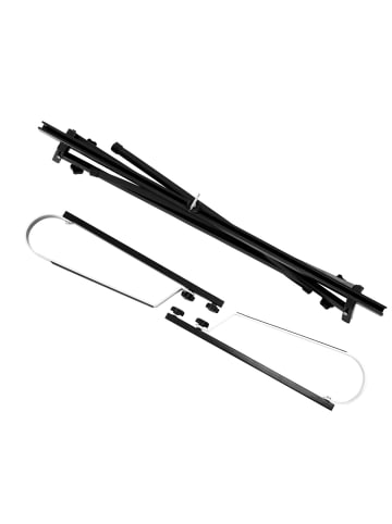 Wachsbock in Schwarz 200x8x96cm