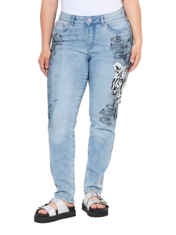Jeans in light blue