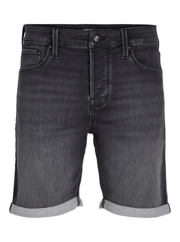 Regular Fit Shorts in Black Denim