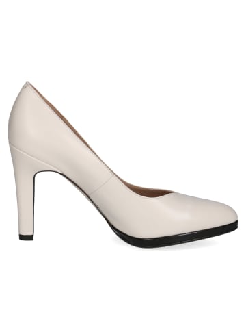 Plateau Pumps in Weiß