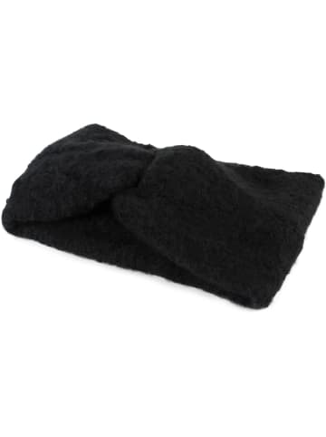 Strick Stirnband in Schwarz