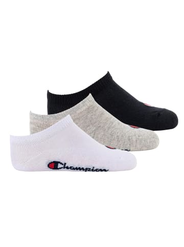 Socken 3er Pack in Schwarz/Grau/Weiß