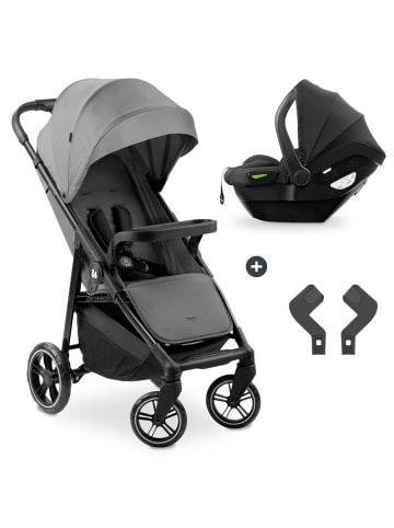 Buggy Shop N Care 2in1 Travel Set - Grey in grau