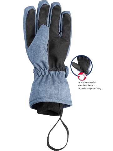Finger-Handschuh in Jeansblau