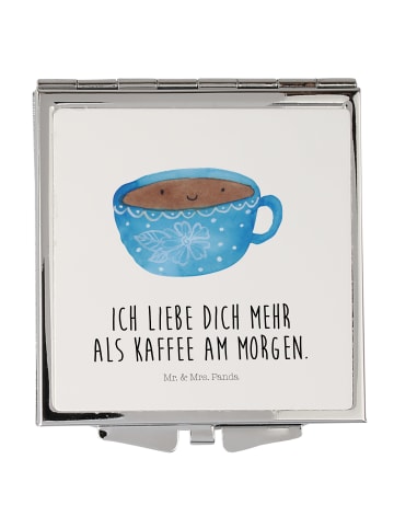 Schminkspiegel Kaffee Tasse mit Spruch in Weiß