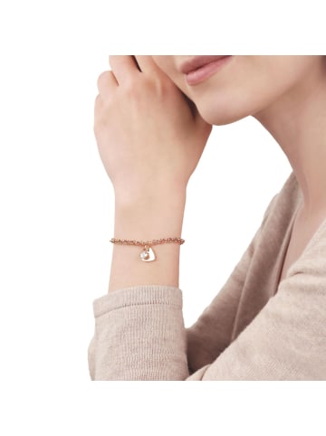 Armband Edelstahl in roséfarben