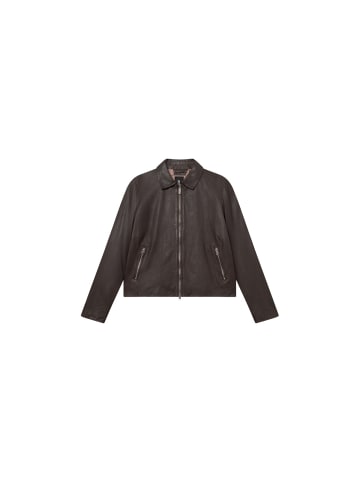 Lederjacke GIACCA in dunkelbraun