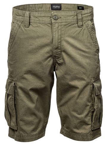 Bermuda Chino Shorts mit Cargo Design A&S in Olive