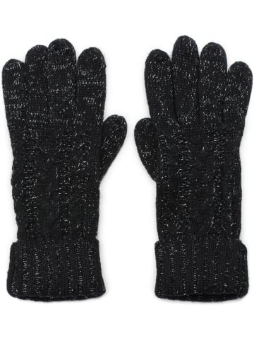 Strick Handschuhe in Schwarz