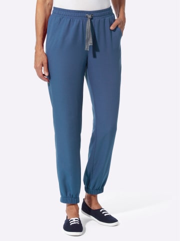 Hose in jeansblau
