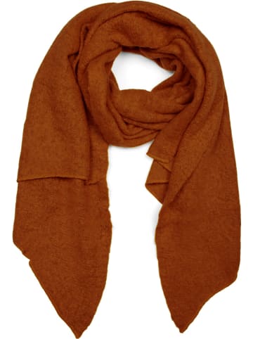 Schal in Cognac