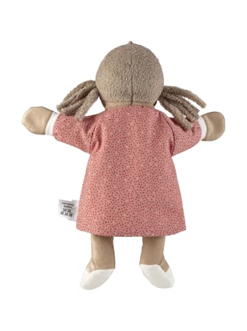 Handpuppe Krankenschwester in mittelrot