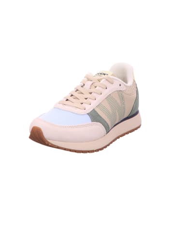 Schnürschuh in blau