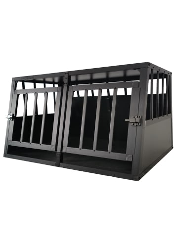 Hundebox in Schwarz L 89x69x50cm