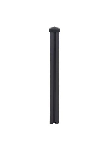 WPC-Pfosten Savoie für WPC-Zaun, 98cm, anthrazit