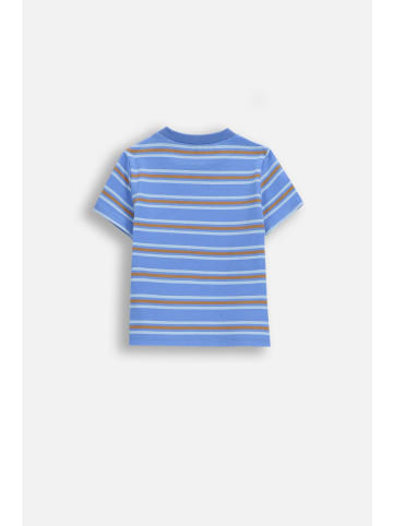T-shirt mit kurzen Ärmeln in blau