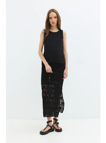 Blouse in Schwarz