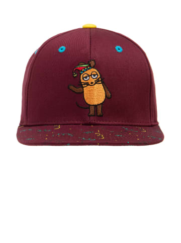 Snapback Cap Maus - Alaaf in dunkelrot