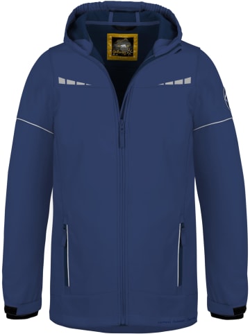 Kinder Softshelljacke Galway in Blau