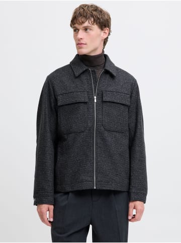 Overshirt in Charcoal Gray
