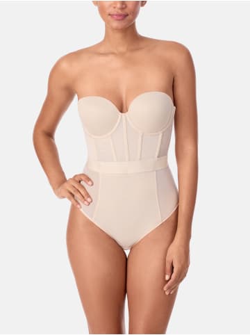 Bodysuit Sheers in CASHMEREND