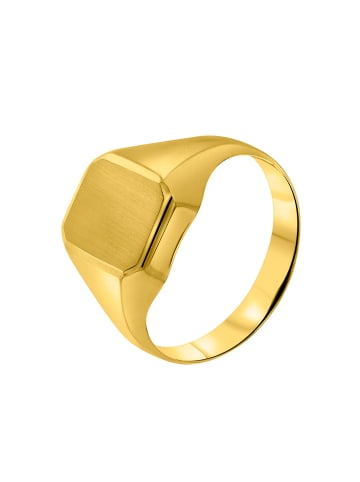 585 Gold Ring  Quadratisch