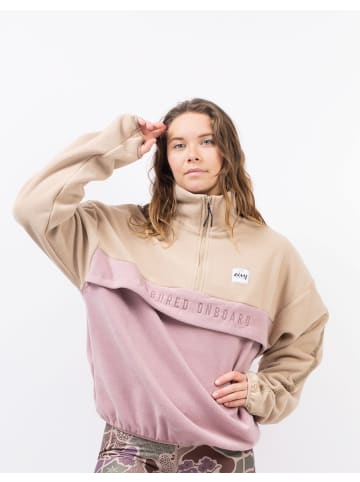 Jacke Ball Fleece in Sand Faded Woodrose