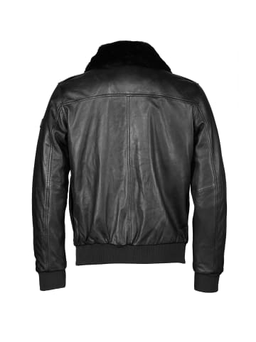 Lederjacke BUWALES in Schwarz
