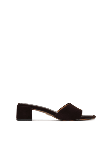 Slipper in Dunkelbraun