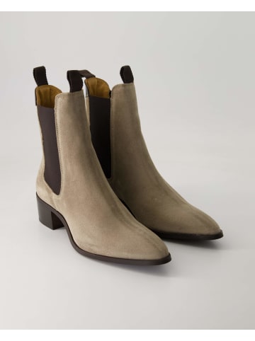 Klassische Stiefeletten in Beige