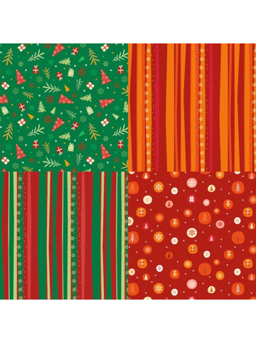 Faltblätter Transparent Christmas, 50 Blatt - ab 3 Jahren