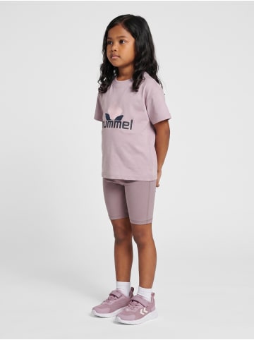 T-Shirt Hmljr Boxy Mädchen in SEA FOG