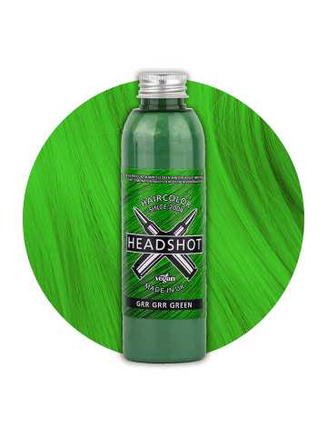 vegane Haarfarbe Grr Grr Green 150 ml semipermanente Haartönung
