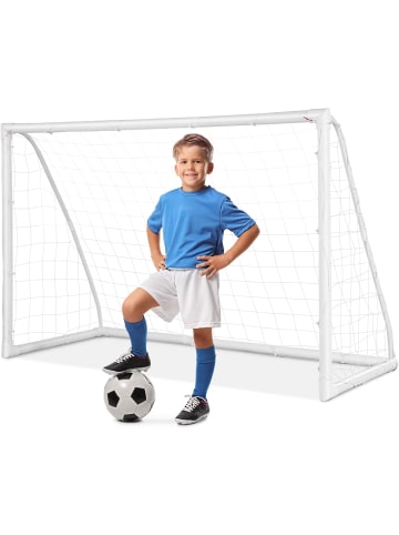Fußballtor 183x120cm in Weiß