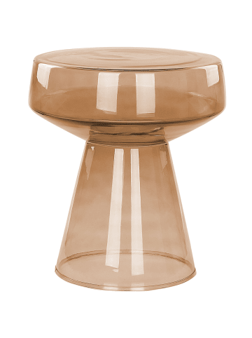 Beistelltisch LAGUNA in Braun - (W) 37 x (H) 43 x (L) 37 cm