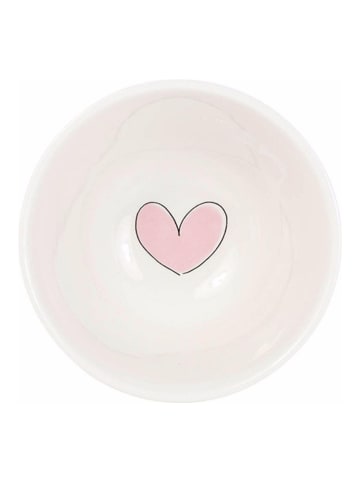 Schale Streifen GR in Rosa - 14cm
