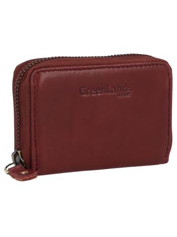Kreditkartenetui RFID Schutz Leder 10.5 cm bordeaux