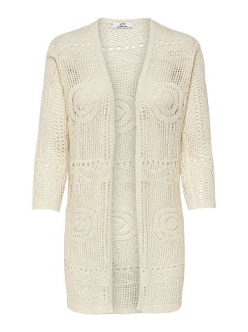 Strickjacke in Eggnog