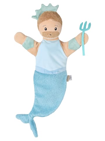 Handpuppe Wassermann in dunkeltürkis