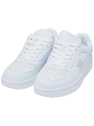 Court Combat Sneaker Low Retro Weiß HipHop in Weiß-3