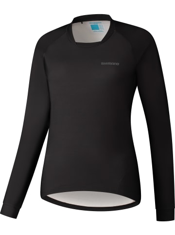 Long Sleeve Jersey Woman's SAIKO warm in schwarz