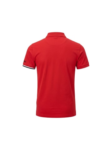 Rot Baumwolle Herren Polo Hemd